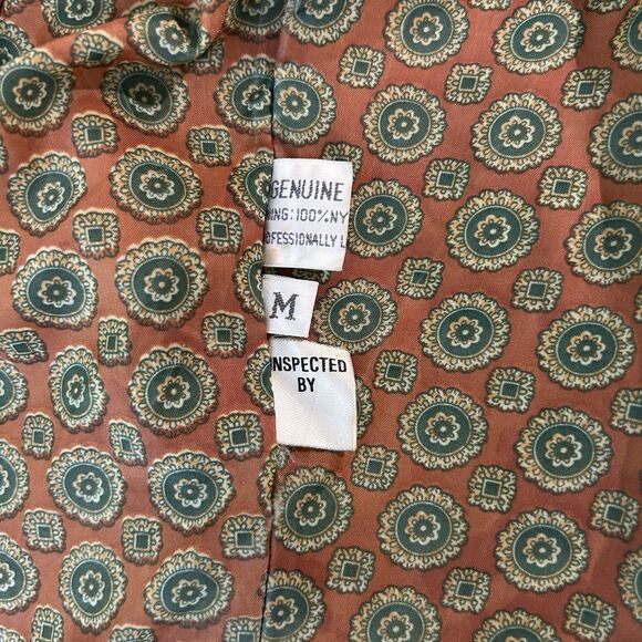 Vintage 80s WINLIT Women's Tumbled Leather Mid-Length Jacket MEDIUM Boho Hippie - Picture 14 of 16